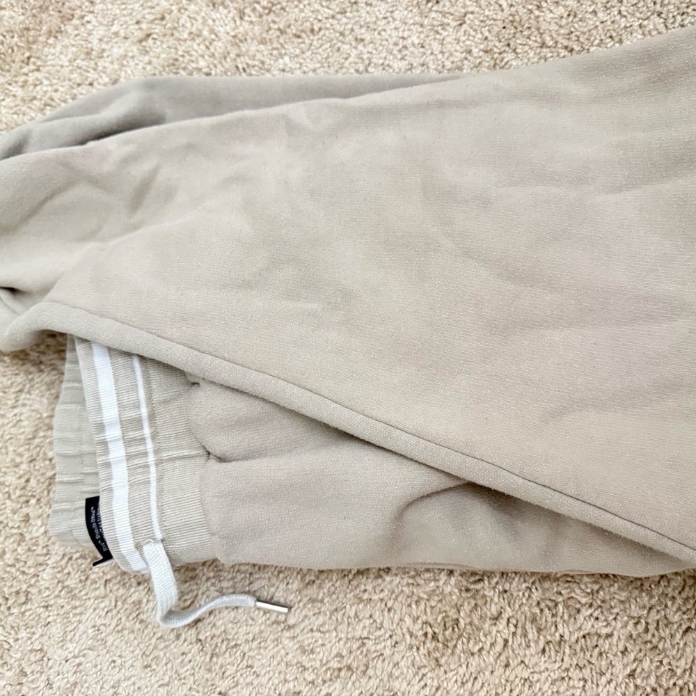 Zara Tan Ribbed Sweatpants - Picture 6 of 6